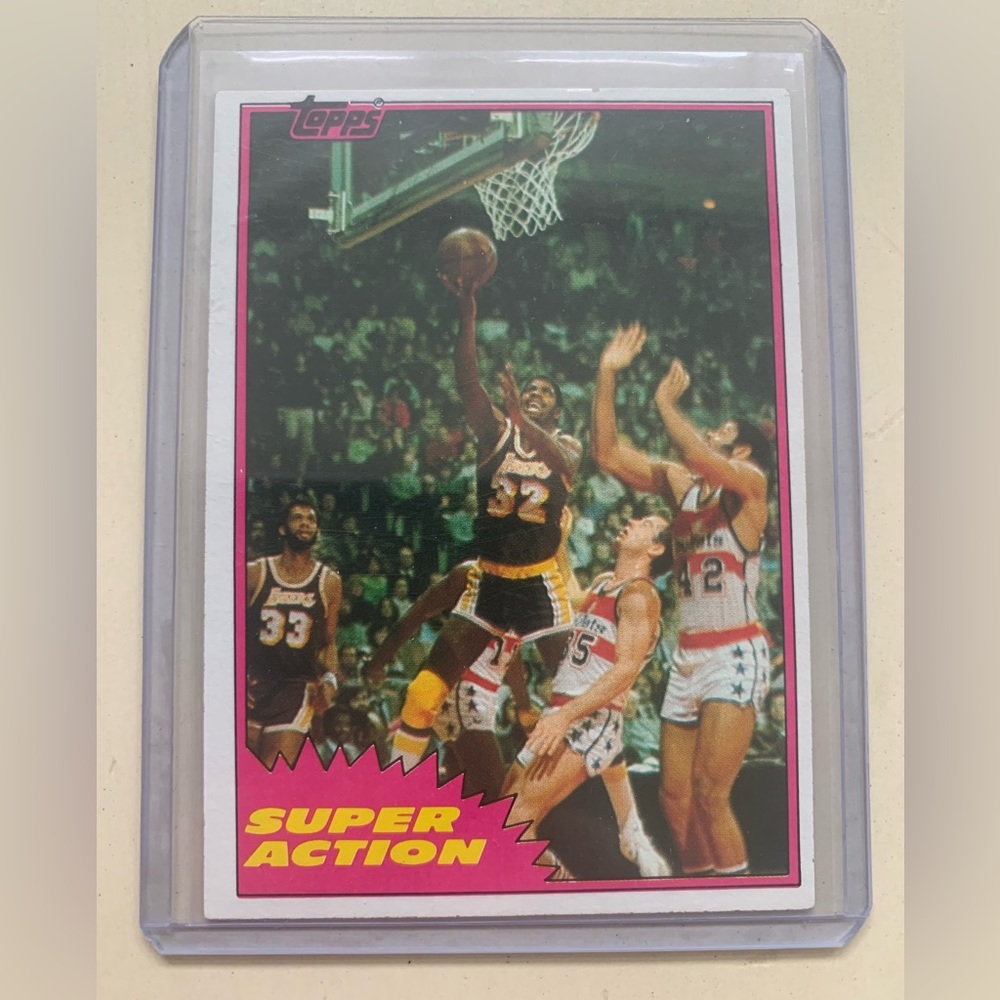 1981 Topps Basketball #109 Magic Johnson West